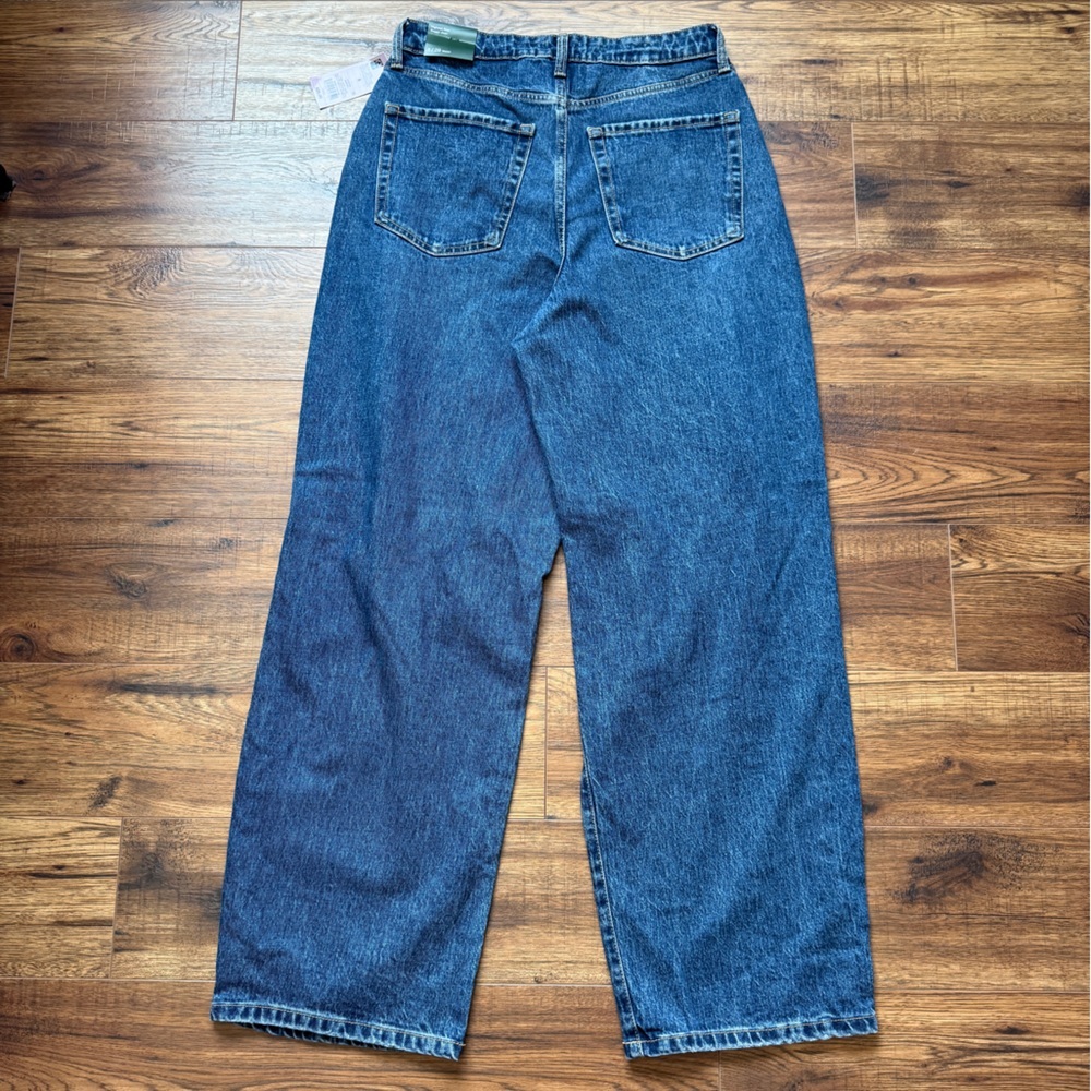 Wild Fable Women’s Baggy Super High Rise Distressed Ripped Jeans Size 8 NWT - Picture 8 of 11